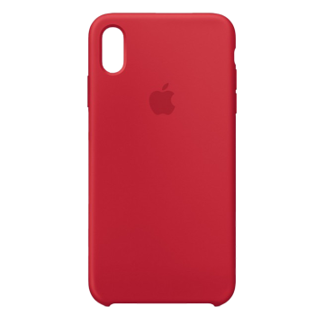 Silikon Case iPhone XS Max MRWH2ZM/A rot