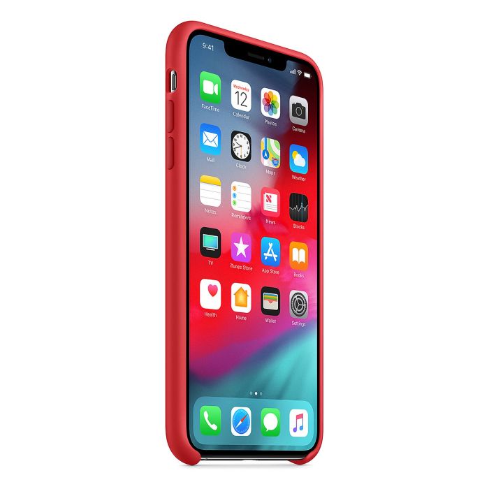 Silikon Case iPhone XS Max MRWH2ZM/A rot